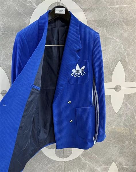 gucci adidas blue suit|adidas gucci australia.